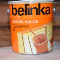 Зашитный состав Belinka Interier Sauna "Бесцветная лазурь для сауны"