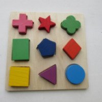 Wooden Toys "Деревянный сортер с геометрическими фигурами"