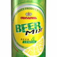Напиток слабоалкогольный Оболонь "Beer mix Lemon"