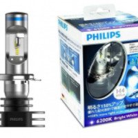Автомобильные светодиодные лампы Philips X-Treme Ultinon LED H4 6200К