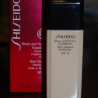 Тональное средство Shiseido Sheer and Perfect Foundation
