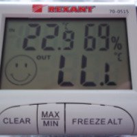 Цифровой термогигрометр Rexant 70-0515