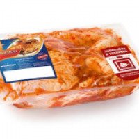 Шашлык из мяса цыпленка-бройлера Мираторг в маринаде замороженный в вакуумной упаковке