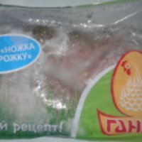 Полуфабрикат Ганна из мяса цыпленка-бройлера фаршированный "Ножка в дорожку люкс" замороженный