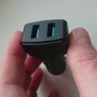 Автомобильное зарядное устройство Aukey 24W 4.8A 2-Port USB Car Charger