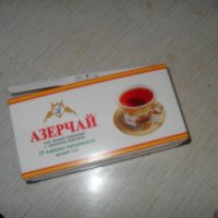 Черный чай байховый "Азерчай" с ароматом бергамота
