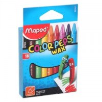 Восковые мелки Maped "Color`Peps Wax"