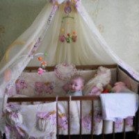 Комплект в детскую кроватку ВАВУ "Мишки спят"