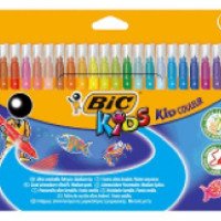 Цветные фломастеры BIC Kid Couleur 24 цвета