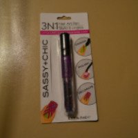 Лак-карандаш для ногтей с блестками Sassy+Chic