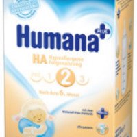 Молочная смесь Хумана НА 2 c пребиотиками галактоолигосахаридами