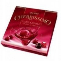 Шоколадные конфеты Mieszko с начинкой из вишни в ликере "Черриссимо Премиум"