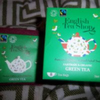Чай зеленый органический пакетированный English Tea Shop