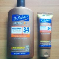 Комплект средств защиты от солнца Dr.Fischer SPF-34 Крем и лосьон