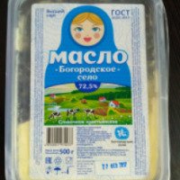 Масло сливочное крестьянское 72,5% "Богородское село"