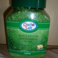 Морская натуральная соль для ванн "Doctor salt"