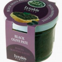 Оливковая паста Lyrakis Family Black Olive Paste