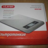 Электронные кухонные весы Leran EK9210K ультратонкие