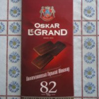 Коллекционный Горький Шоколад Oscar Le Grand 82 %