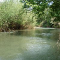 Аттракцион "Омега" на реке Иордан (Израиль, Нижняя Галилея)