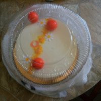 Торт Кондитерская булочная Грильяж "Йогуртно-персиковый"