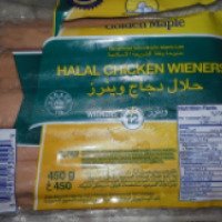 Сосиски Golden Maple Куриные Канадские Halal