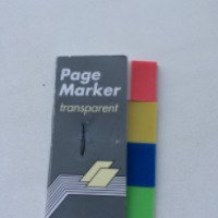 Самоклеющиеся закладки Page Marker Transparent