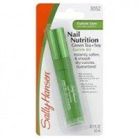 Масло для увлажнения и питания ногтей и сухой кутикулы SALLY HANSEN "Nail Nutrition Green Tea+Soy"