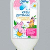 Детский крем Offer с экстрактом ромашки
