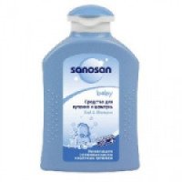 Средство для купания и шампунь Sanosan