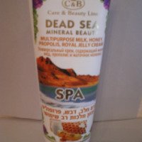 Универсальный крем с медом, молоком и прополисом Care&Beauty Line Dead Sea