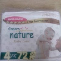 Детские подгузники Diapers nature