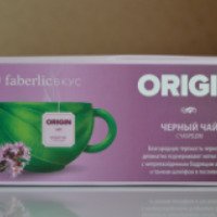 Черный чай с чабрецом Faberlic Origin