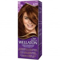 Стойкая крем-краска для волос Wella Wellaton 5/77 "Какао"