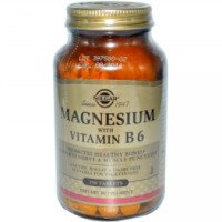 БАД Solgar Магний с витамином В6