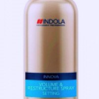 Спрей для придания объема Indola Volume & Restructure Spray Setting