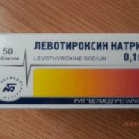 Лекарственное средство Белмедпрепараты "Левотироксин натрия"