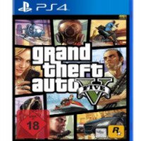 Игра для PS4 "Grand Theft Auto V (GTA 5)" (2014)