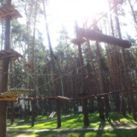 Тарзан-парк в спортивно-развлекательном парке "Дракино" 