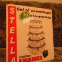 Набор эмалированной посуды Stella