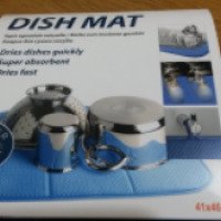 Коврик для сушки посуды Dish Mat