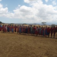 Экскурсия в деревню племени масаи (Кения)