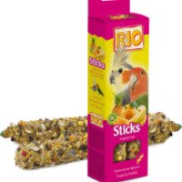 Палочки для средних попугаев RIO с тропическими фруктами