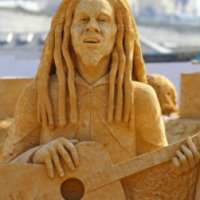 Фестиваль скульптур из песка "Music in sand" 