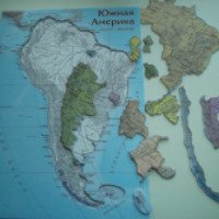 Картографический пазл АГТ Геоцентр "Южная Америка"