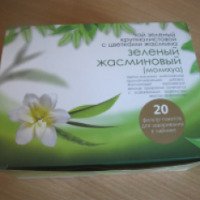 Чай зеленый с жасмином "Русская чайная компания" в пакетиках