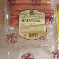 Сосиски Карамышев "Баварские с сыром"