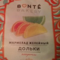 Мармелад желейный Bonte Bakery "Дольки ассорти"