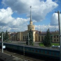 Железнодорожный вокзал Петрозаводска (Россия, Карелия)