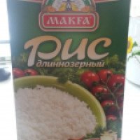 Рис длиннозерный шлифованный "Макфа" в пакетиках для варки